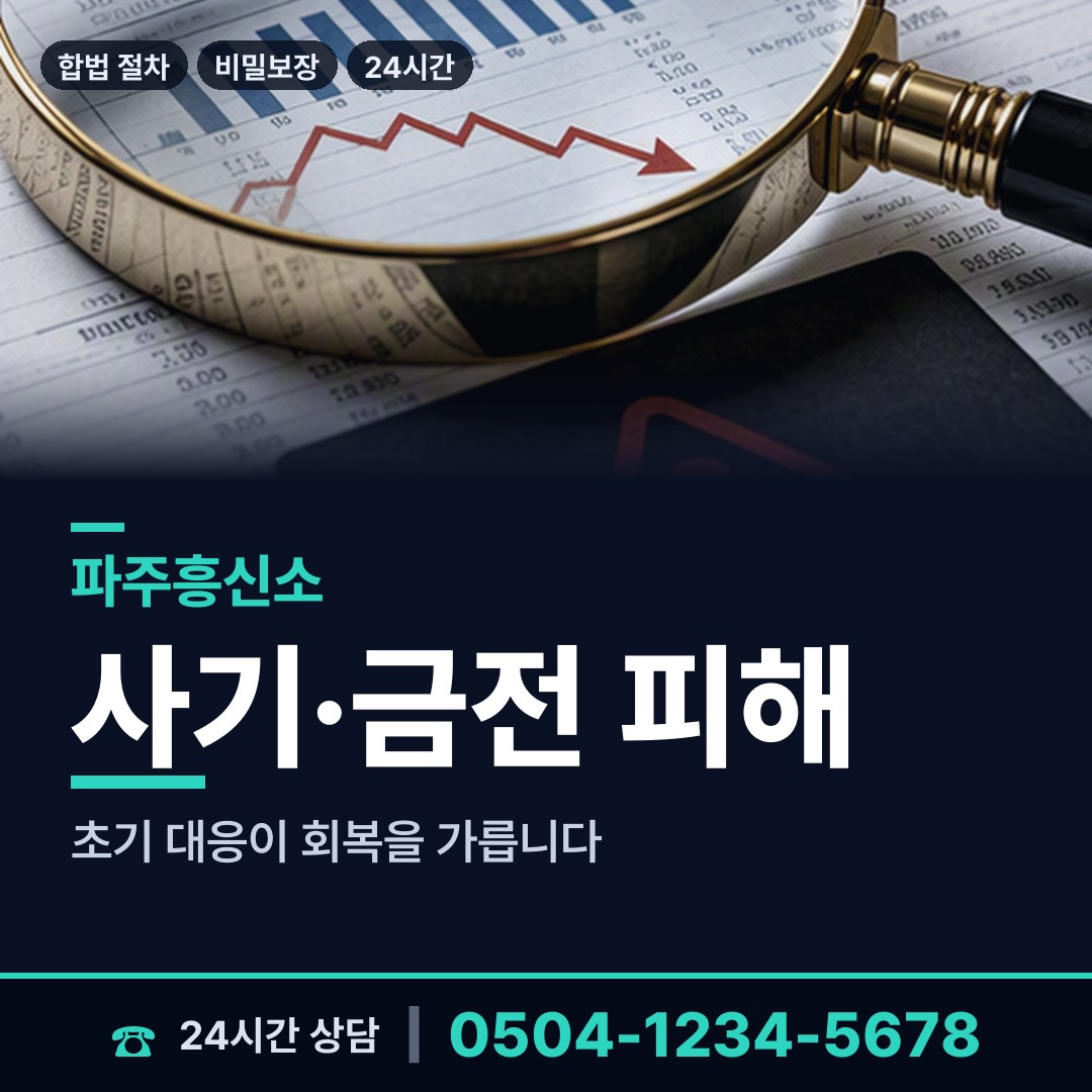 파주 월롱면 전세사기조사 상담 안내